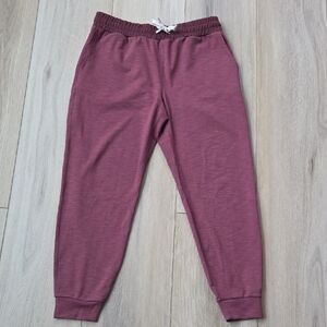 Vuori Performance Jogger Medium Ribbed Burgundy
